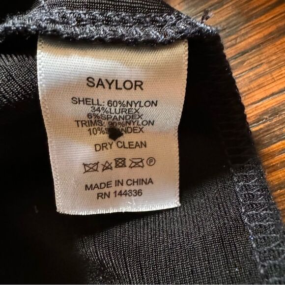 SAYLOR Aida Halter Midi Dress Sz M - Picture 5 of 6